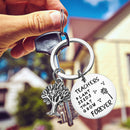 Inspirational Keychain Gift for Him Her Friends -Class of 2021 Graduate Key Ring