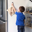 3pcs Self Adhesive Towel Hook Home Seamless Wall Mounted Dishcloth Hanger