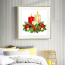 Oil Paint By Numbers Candle Frameless Picture Craft Kit Home Living Room De