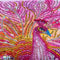 5D DIY Special Shaped Diamond Painting Pink Peafowl Cross Stitch Embroidery