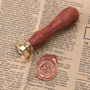 Ancient English Alphabet Letter Metal Seal Wax Stamps Sticks Candles Set (C