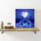 Garuru-Jidong Full Diamond Heart-shaped Moon and Dolphin Animal Series E459
