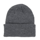 Winter Women Men Knit Ski Beanie Ball Wool Cuff Hat Ski Cap (Gray)