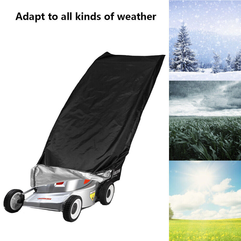 210D Waterproof Dustproof Sun Block Lawn Mower Cover Outdoor Garden Supplies