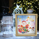 Wooden Diamond Painting Piggy Bank DIY Coin Money Saving Box Cute Kid Xmas Gifts