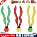 3pcs/set Swimming Pool Children Kids Seaweed Toys Water Sports Diving Toys