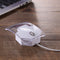 USB 2.0 Wired Optical LED Light-up Transparent Colour Mouse