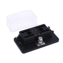 4 Way Fuse Block Blade Fuse Holder with LED Indicator + Cover for Car Boat Newly