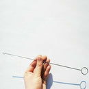 1PCS Metal Loop Turner Hook With Latch For Turning Tubes Fabric S9X2 S5N6 H9S4