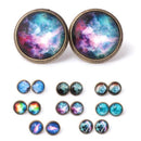 for Women Men Magic Hemisphere Earrings Luminous Moon Earrings Eclipse Star