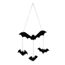 Halloween Bats Hanging Ornaments Wrought Iron Garden Yard Decoration Theme Party