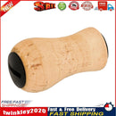 Fishing Reel Handle Knob DIY Cork Grip Replacement for Baitcasting (Black) Newly