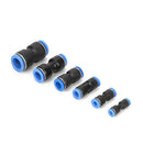 40pcs 6/8/10/12mm Pneumatic Air Line Fittings Plastic Straight Gas Quick Connect