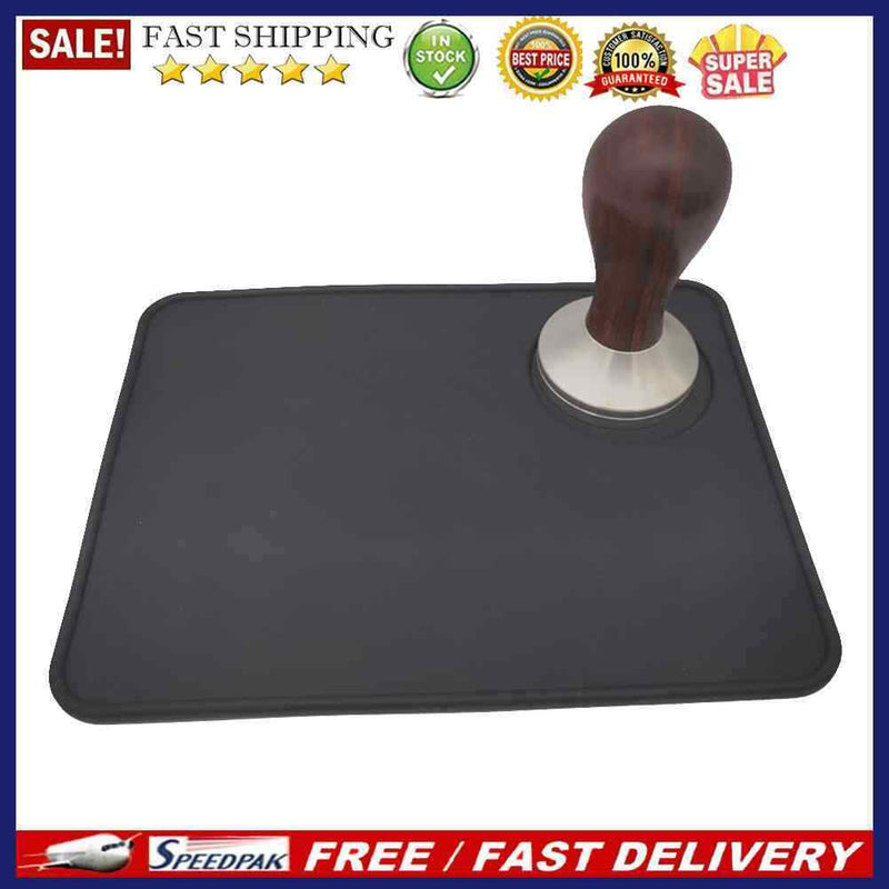 Espresso Latte Coffee Corner Edge Powder Pressing Pad Square Coffee Grindin