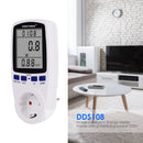 Plug in Power Meter Electricity Analyzer Monitor Voltage Wattmeter (EU)