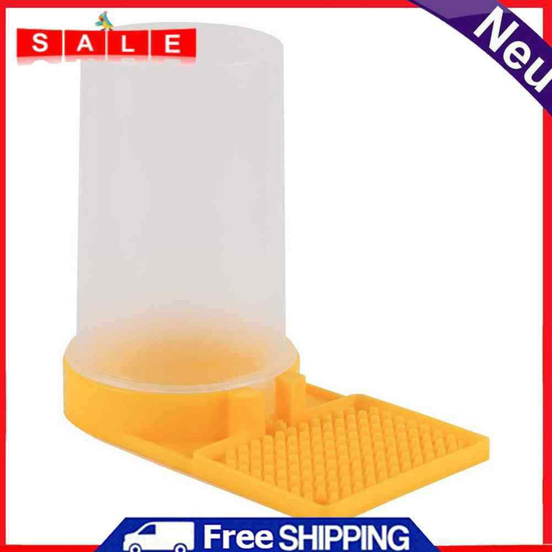 Honeycomb Bee Watering Feeder Beekeeping Nest Plastic Feeding Drinking Box Tools