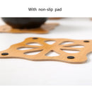 Dining Tables Coasters Fiber Wood Board Home Decoration Placemats