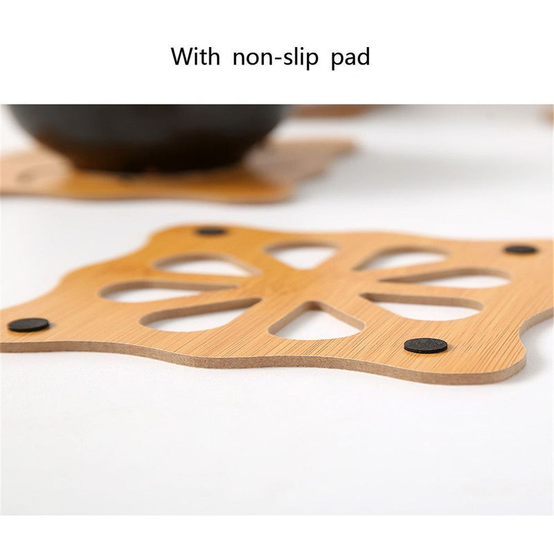 Dining Tables Coasters Fiber Wood Board Home Decoration Placemats
