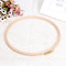 DIY Wooden Cross Stitch Frame Needlework Hoop Ring Embroidery Tool(24cm) Newly