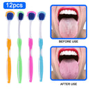 Tongue Scraper Cleaner Tongue Scraper Brush Silicone Tongue Scraper
