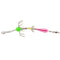 Double Row Fishing Cuttlefish Hook Carbon Steel Squid Hook Tackle (Pink)