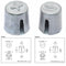 Electrical Components Repair Shim Battery Terminal Converters Post Repair Shims