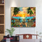 DIY 5D Diamond Painting Full Round Mosaic Sunset Handmade Picture Home Decor