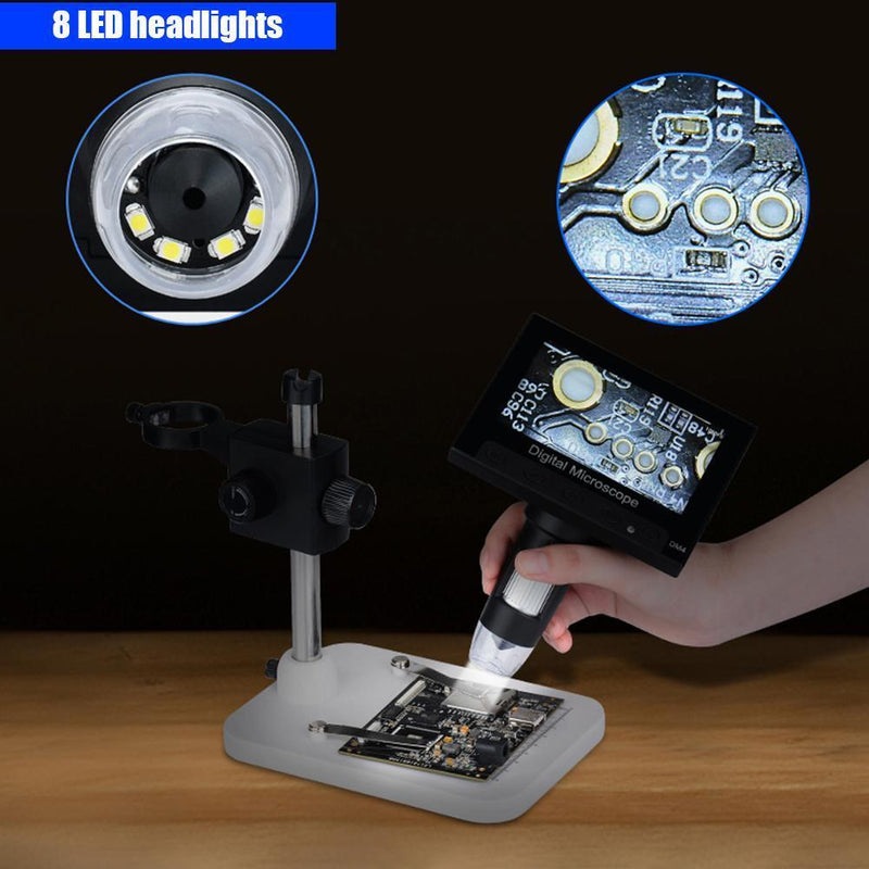 DM4 USB HD 4.3 inch LCD Screen Digital Microscope Electronic Magnifier Newly