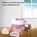 22 Needles Handmade Wool Knitting Machine Rotating Sewing Tool for Kids Newly