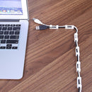 20pcs Cable Clips Self-adhesive Wire Holder for Organizing Cord (White) Newly
