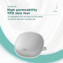 Transparent Earbuds Case w/ Hook Soft Protective Shell for Anker Soundcore Newly