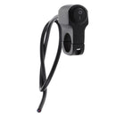 Aluminum 7/8in Motorcycle Handlebar Headlight On/Off Switch w/ LED (Black)