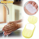 20pcs/Box Disposable Soap Papers Portable Travel Hand Wash Scented Slice Sheets