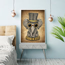 5D Full Round Drill Diamond Painting Funny animals Drawing