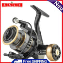 All-Metal Spinning Fishing Reel Gear Fixed Spool Reel Fish Wheel Fishing Tackle