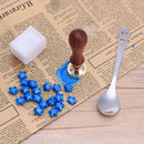 Love Series ?Retro Wood Handle Sealing Wax Documents Custom Stamp Seal(W16)