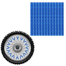 Spoke Reflector 12 Pieces MTB Bike Wheel Spoke Reflective Strips (Blue) Newly