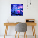 Diamond Painting Wolf Flower Full Round Drill Picture of Rhinestone DIY Drawing