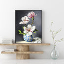 5D Diamond Painting DIY Vase Flowers Full Round Drill Mosaic Wall (E1132) Newly