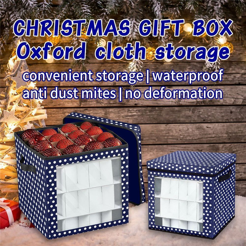 Detachable Multifunctional Storage Box Foldable Christmas Ball Oxford Cloth