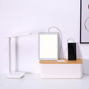 Data Cable Storage Box Organizer Electric Charger Wire Management Container