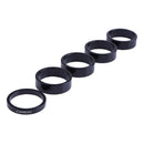 5/10mm MTB Bike Front Fork Washer Set Bicycle Stem Headset Spacer (Black) Newly