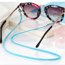 Leather Sunglass Strap Reading Glasses Chain Cord Holder Glasses Necklace