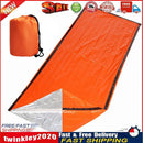 Emergency Tube Tent Shelter Sleeping Bag Blanket for Camping Hike (Orange) Newly