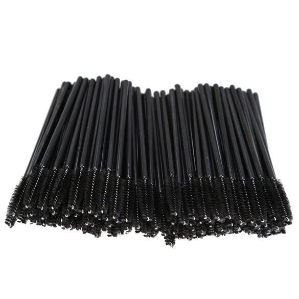 100PCS Disposable Eyelash Brush Eyelash Rod Applicator Spoolers Constitution
