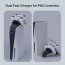 Dual Game Controller Charger for PS5 Gampad Joypad LED Power Charging Dock Newly