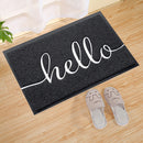 Washable Polyester Carpets - Entering Door Welcome Mat Non-Slip Pads (01)