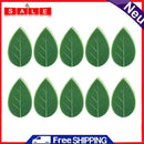 Leaves Shape Seamless Clip Green Plant Dill Wall Climbing Fixator Organizer