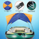 Inflatable Boat Sun Shelter Waterproof & UV Protection Light Folding Cover