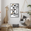5D DIY Full Drill Round Shape Cows Rhinestone Diamond Drawing Home Decoration